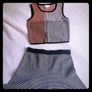 Ted Baker top and skirt set